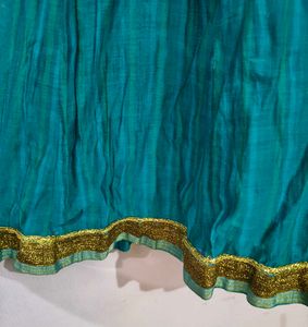 Teal Anarkali Set with Dupatta