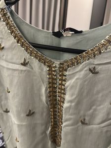 Embellished Kurta sharara set