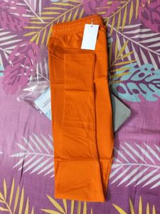 BLUTEX New branded Orange Leggings 🧡