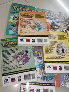 🔴🍙 Pokemon Adventures Manga Set