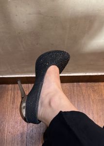 Black Heels Uk 4(discounted)