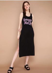 🕷️Black 'Dress Me Up' Midi dres