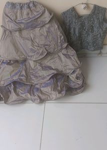 Grey Wedding Lehnga