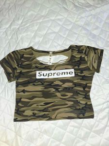 Camouflage Supreme Crop Top