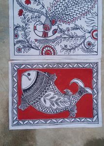 Combo Offers 🥳🔥🎉Madhubani Art Work Handmade