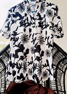 Printed Rayon top- Shirt