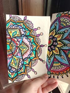 Handmade Mandala Art Cards