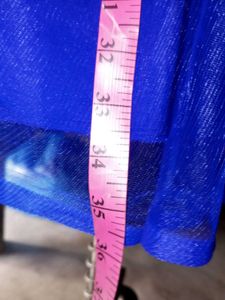 Royal Blue Tulle Party Dress