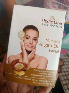 Vedic Line Moroccan Argan Oil Facial Kit