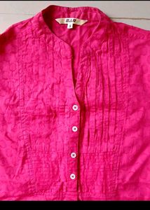 DJ &amp; C Hot Pink Sleeveless Tunic Top