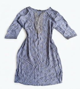 Light Purple Printed Kurta