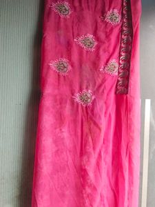 Beautiful Pink Saree