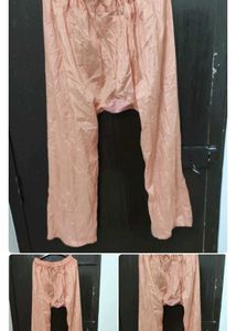 4 Set Of Salwar -2 Black,One Peach And Other Cream