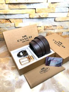 Coach Double Buckle Belt First Copy