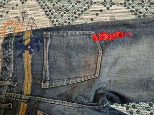 crazy y2k dragon printed bootcut pantss