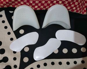 1 pair Silicone Foot Finger Protector Toe Pad &amp; Si