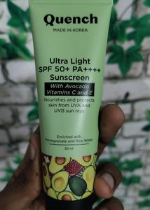 Quench Ultra Light SPF 50+PA++++Sunscreen