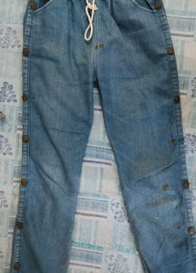 Demin Jeans Trousers Pants For Women