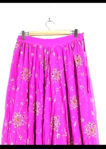 Pink Embellished lehenga set