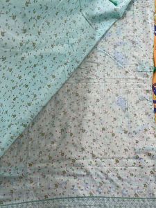 Floral Print Dupatta with tassels