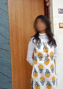 Floral Print Ethnic Kurta