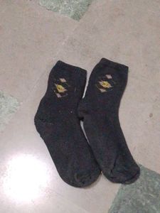 Cozy Black Socks