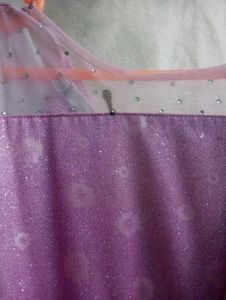 Elegant Pink Frock Dress