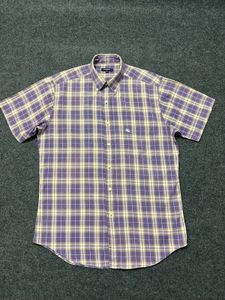 Burberry Plaid Button-Up Shirt