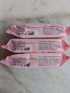 Tira Makeup Remover Wipes - Pack of 3
