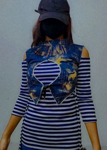 Shoulder Cut Top For Women