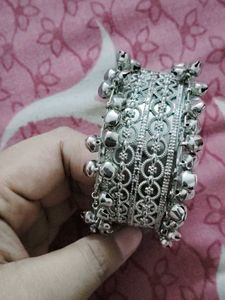 Oxidized Silver Bracelet