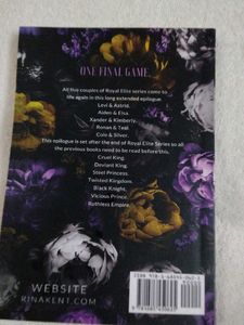 ROYAL ELITE EPILOGUE ROYA ELIT BOOK 7 RINA KENT