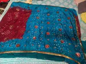 Bandhej Saree