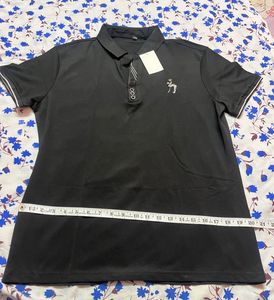 Men’s Collared Shirt Combo – Grey, Orange &amp; Black