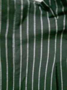 Striped High-Waisted Pants