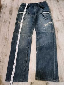 Vintage Graphic Denim Jeans