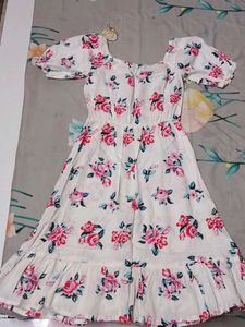 Chic Floral Off-the-Shoulder Dress
