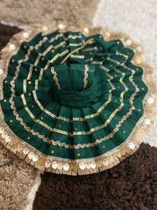 Elegant Teal Laddu gopal  dress 1 Set