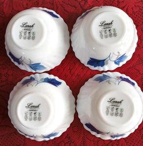 Set of 4 Larah By Borosil Opal Glass Bowls