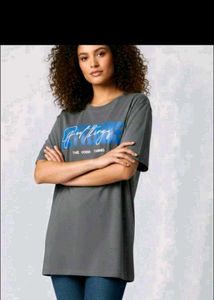 Grey "Good Things" Graphic T-Shirt