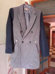 Stylish Double-Breasted Women's & Man Coat
