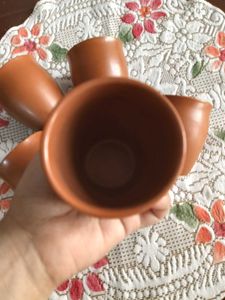 Set of 6 Terracotta Brown kulhad