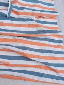 Striped Casual Midi Dress