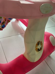 Pink 3-in-1 Baby Walker