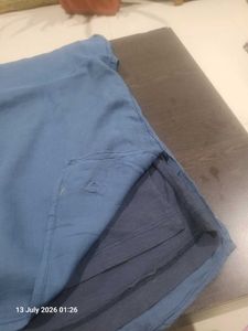 Cecil Blue Sleeveless Top