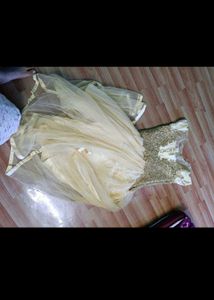 Elegant Sequined Ethnic Gown