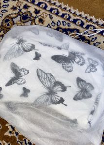 Savana White Butterfly Bag