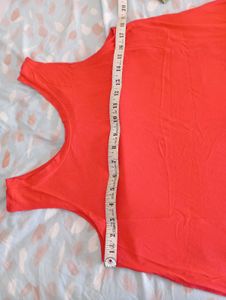 Coral Tank Dress