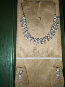 AD Necklace &amp; Earring Set
