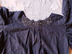 Stylish Women's Dark Blue top
